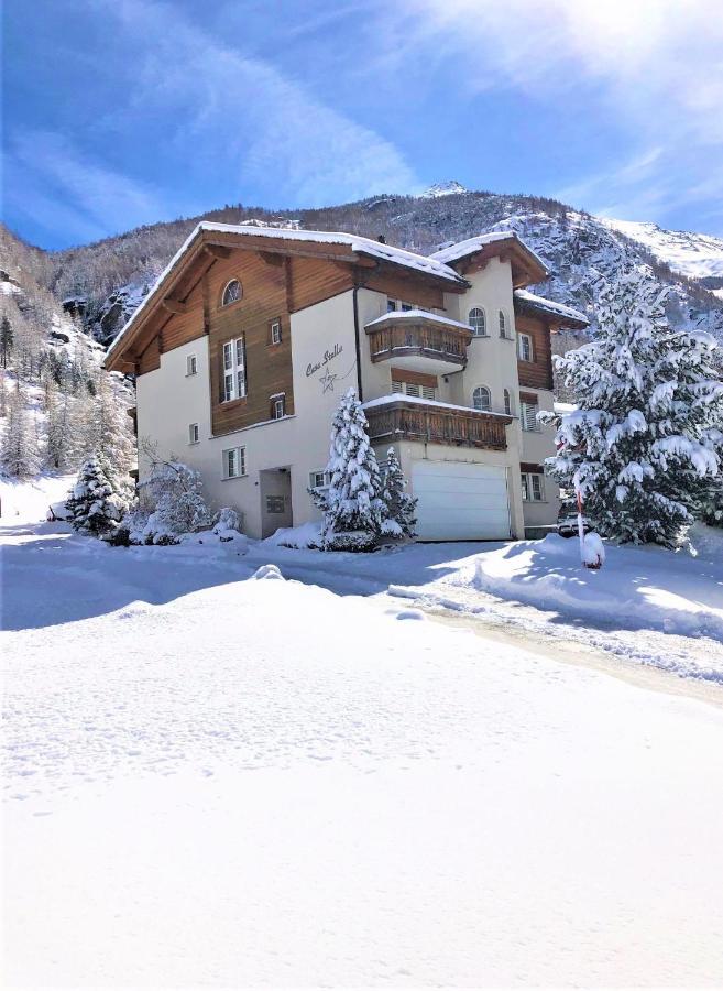 Casa Stella Lägenhet Saas-Grund Exteriör bild